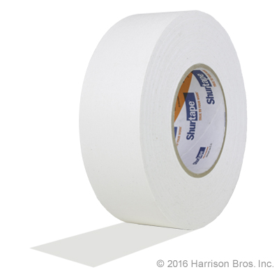 2 IN x 50 YD White Shurtape Professional Grade Gaffers Tape - Click Image to Close