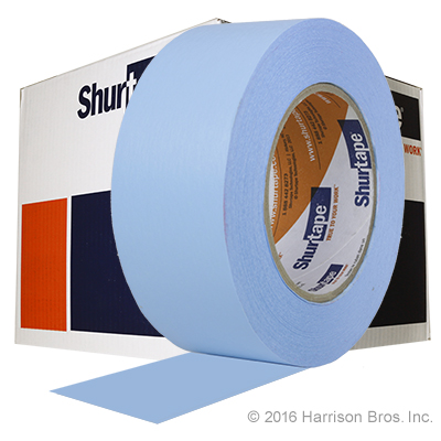 2 IN x 60 YD Shurtape 724 Paper Floor Tape-Blue-Case of 24 - Click Image to Close