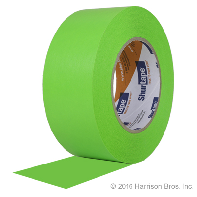 2 IN x 60 YD Shurtape 724 Paper Floor Tape-Green
