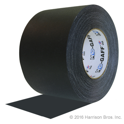 (image for) 4 IN x 55 YD Black Gaffers Tape