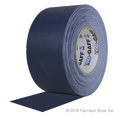 (image for) 3 IN x 55 YD Dark Blue Pro Gaffer Gaffers Tape
