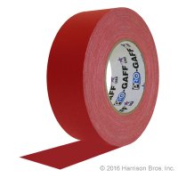 2 IN x 55 YD Red Pro Gaffer Gaffers Tape - Click Image to Close