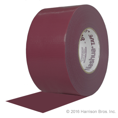 3 inch Burgundy Pro Tape Duct Tape - Click Image to Close