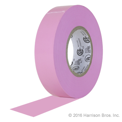 Pink Electrical Tape - 10 Roll Sleeve