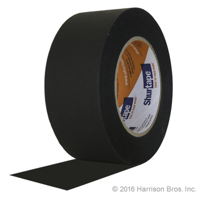 3 IN x 55 YD Black Shurtape 665 Gaffers Tape - Click Image to Close