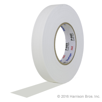 1 IN x 55 YD White Shurtape 665 Gaffers Tape - Click Image to Close