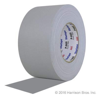 3 IN x 55 YD Grey Shurtape 665 Gaffers Tape - Click Image to Close