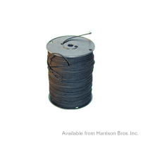 Cotton Tie Line-Black-1000 FT Spool-Glazed