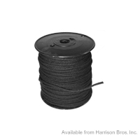 Cotton Tie Line-Black-300 FT Spool-Glazed