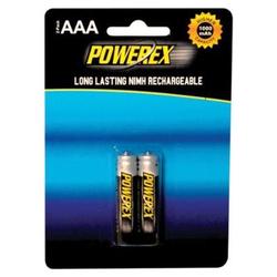 Powerex AAA Rechargeable Batteries-2 Pack