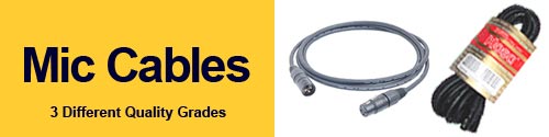 Mic Cables From GoodBuyguys.com